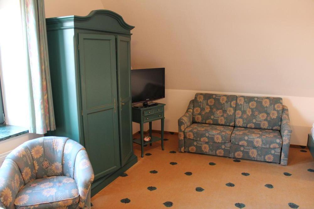 Mueritz Landhotel Gruener Baum Gotthun Oda fotoğraf