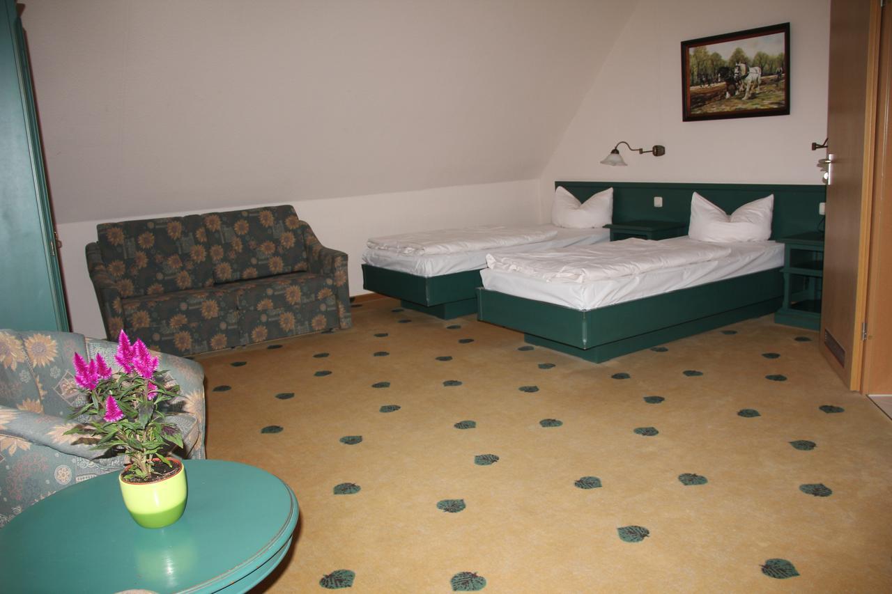 Mueritz Landhotel Gruener Baum Gotthun Dış mekan fotoğraf