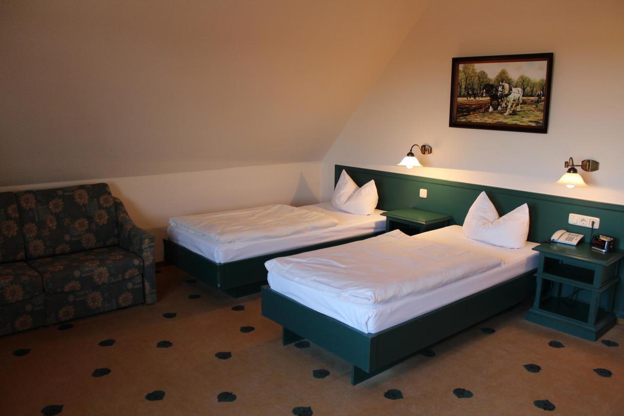 Mueritz Landhotel Gruener Baum Gotthun Dış mekan fotoğraf